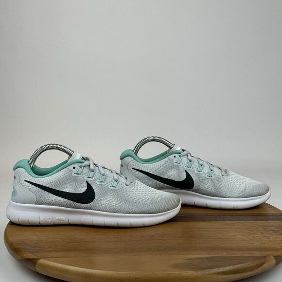 Womens Nike Free RN 2017 Gray Athletic Running Training Sneakers Shoes Size 9 M‎ - Picture 1 of 9